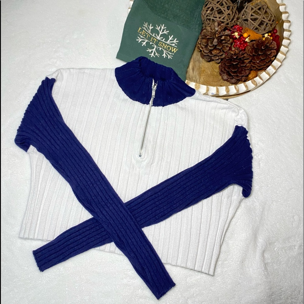 FOREVER 21 Cropped Sweater